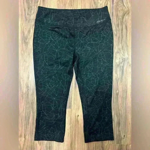 Eddie Bauer Leggings black cropped - Picture 1 of 3